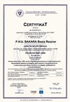 Certyfikat UDT - Serwis stacji LPG